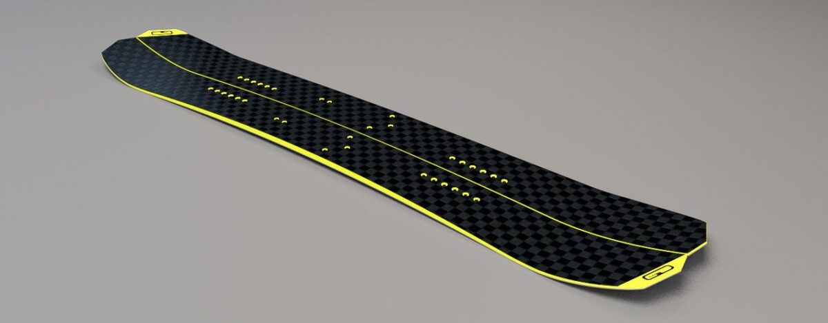 Splitboard Carbone Lin 2 Parts Xaman 157 03