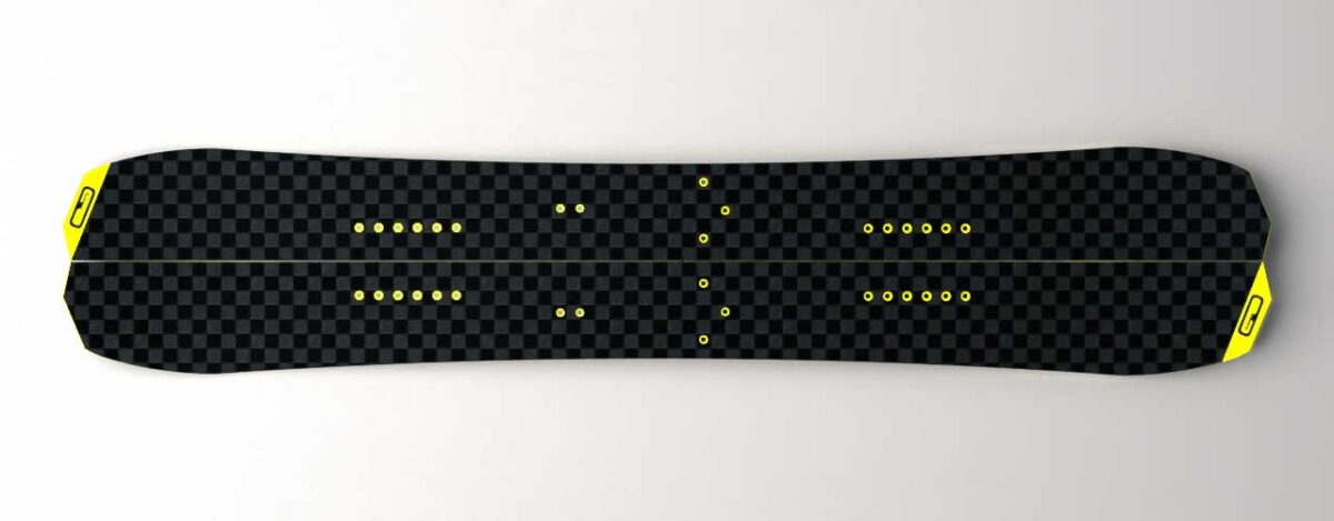 Splitboard 2 Parts 157 Haut