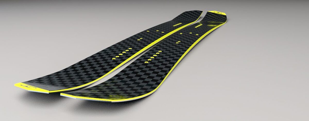 Splitboard Carbone Lin 2 Parts Xaman 157 01