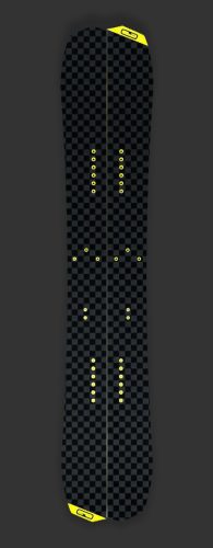 Splitboard Carbon Lin 2 Parts Xaman 157 05